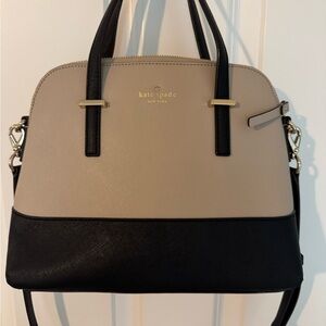 Kate Spade Black and Tan Purse
